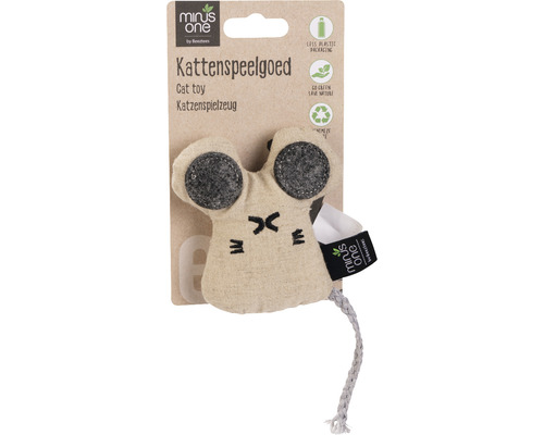 Katzenspielzeug in Form einer Stoffmaus