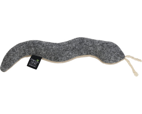 Beheizbarer Wurm aus Filz mit Band