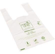 Tragetasche aus kompostierbarem Material für Tierprodukte