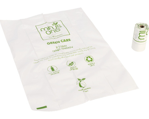 Minus One Hundekotbeutel mit einer Rolle