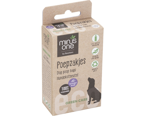 Verpackung Hunde-Kotbeutel mit Lavendelduft