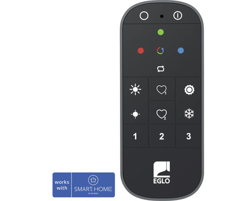 Eglo Crosslink Fernbedienung zigbee Bluetooth RGB Farbwechsel CCT-einstellbare weißtöne 31753 - Kompatibel mit SMART HOME by hornbach