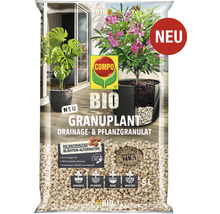 Granuplant Drainage- & Pflanzgranulat COMPO BIO 5 L 100% natürlicher Bimsstein nachhaltige Blähton Alternative