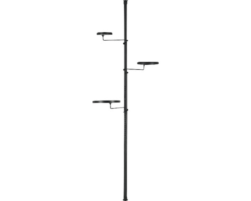 Teleskop-Etagere Esschert’s Garden S 40 x 24 x 181 cm Stahl schwarz