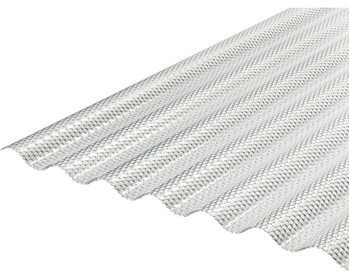 PVC Wellplatte PRISMA Sinus 76/18 klar 3500 mm x 900 mm x 2,5 mm Wellplatte aus Kunststoff