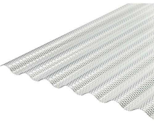 PVC Wellplatte PRISMA Sinus 76/18 klar 4000 x 900 x 2,5 mm