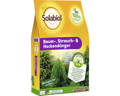 Gehölzdünger Solabiol Baum-Strauch & Heckendünger Granulat 5 kg