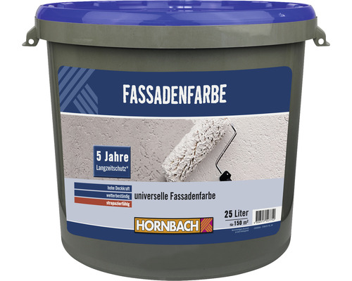 Hornbach Fassadenfarbe weiß 25 L-0