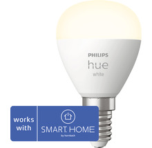 E14 470 HORNBACH hue 5,7W | Tropfenlampe dimmbar White Philips weiß