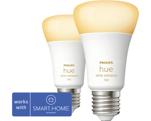 Philips hue Lampen White Ambiance Starter-Set 3x A60