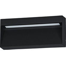 Schwarze LED Wandleuchte für den Außenbereich