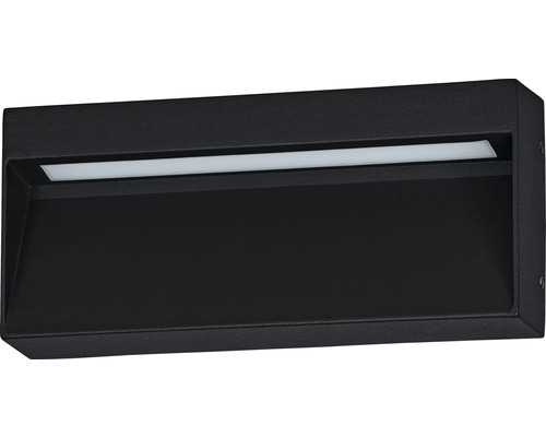 Schwarze LED Wandleuchte für den Außenbereich
