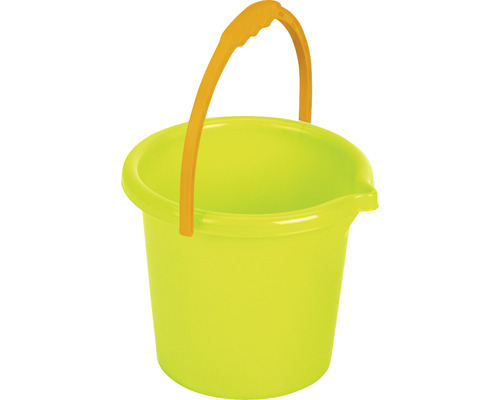 Eimer aus Kunststoff mit Griff