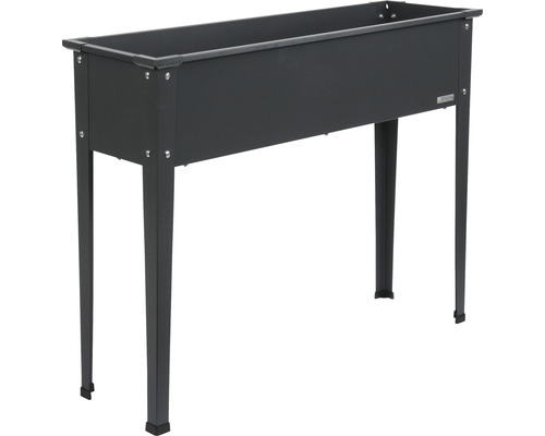 Hochbeet aus Metall mit Füßen