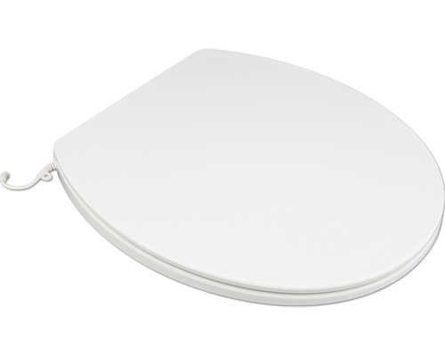 Beheizbarer WC Sitz ADOB mit Absenkautomatik im neuem schlanken Design 82003 Toilettendeckel mit Zugband