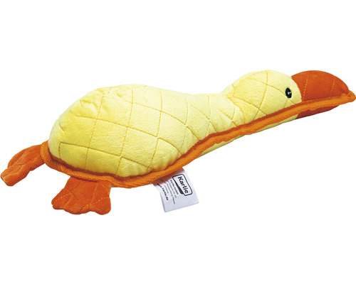 Gelbes Enten-Hundespielzeug aus Plüsch