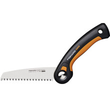 Fiskars Handsäge mit schwarzem und orangefarbenem Griff