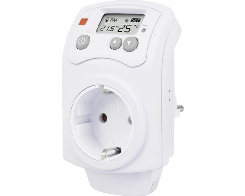 Steck-Thermostat BECOOL weiß BC23SRT01 Steckdosenthermostat mit Display zur Temperaturregelung
