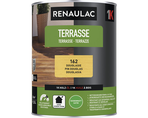 RENAULAC Terrassenöl seidenmatt douglasie 2.5 l