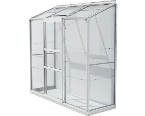 Gewächshaus mit Schiebetür
