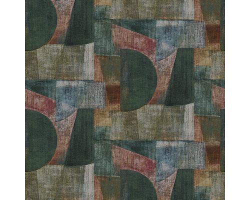 Fototapete Vlies 521719 geometrisch abstrakt effekt-optik grün 6-tlg. 300 x 300 cm Fototapete Vlies 521719 geometrisch abstrakt effekt-optik grün 6-tlg. 300 x 300 cm