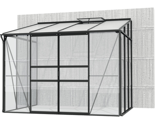 Gewächshaus zur Wandmontage mit Fenster