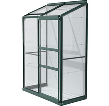Gewächshaus Vitavia Ida 900 Sicherheitsglas 3 mm 130,6 x 68,8 cm smaragd
