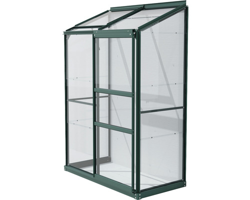 Gewächshaus mit Aluminiumrahmen und Polycarbonatplatten