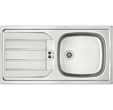 PICCANTE Küchenzeile mit Geräten PESCE 280 cm Frontfarbe weiß matt Korpusfarbe oregon-eiche montiert Variante rechts-thumb-15