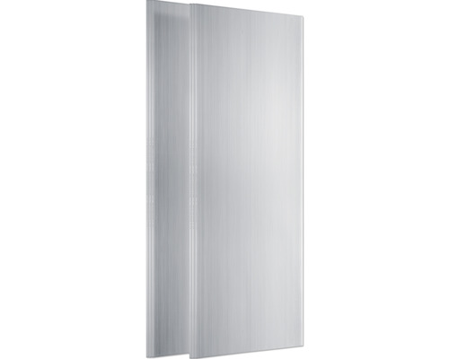 Mehrere transparente Doppelstegplatten.