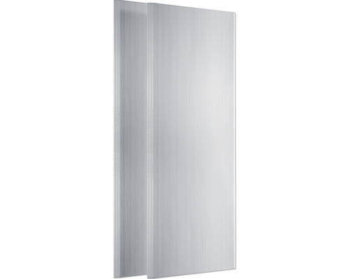 Mehrere transparente Doppelstegplatten