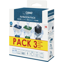Ciano Aquarium Filterpackung mit Filterschaum für klares Wasser