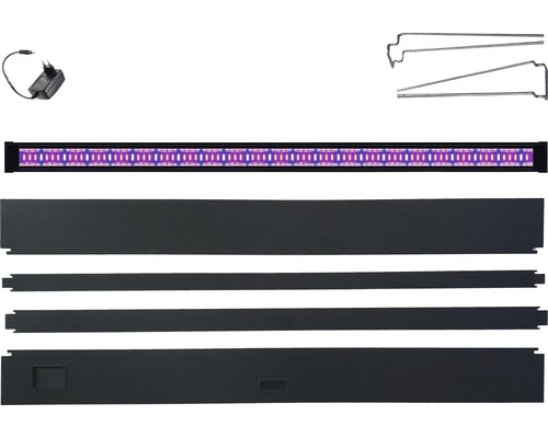 Aquariumbeleuchtung mit Zubehör und Netzteil