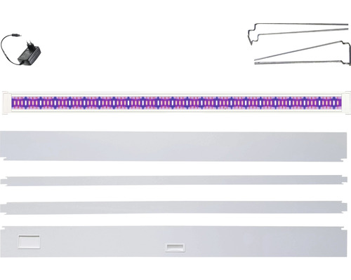 Aquarium LED Leuchte mit Netzteil und Halterung