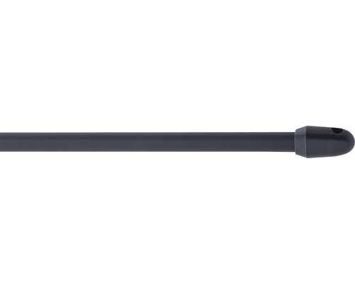 Vitragestange ausziehbar simple anthrazit 80-150cm Ø 10 mm 2 Stk. Gardinenstange aus Metall