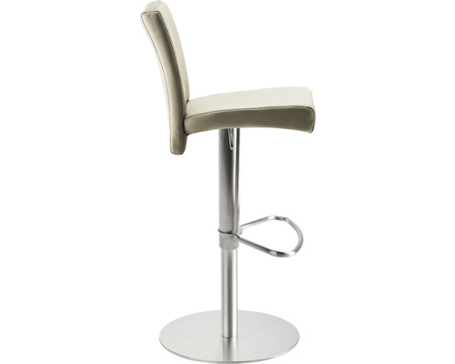 Barhocker mit Fußstütze und verstellbarer Höhe