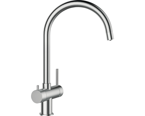 Schock Küchenarmatur mit Filterfunktion ARES edelstahl ohne Filter 561000EDM Küchenarmatur aus Metall