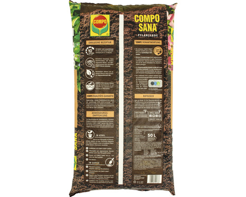 Compo Sana Blumenerde 50 Liter Packung