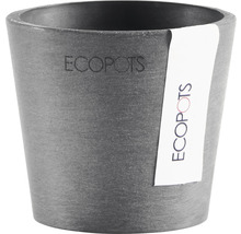 Grauer Ecocots Blumentopf