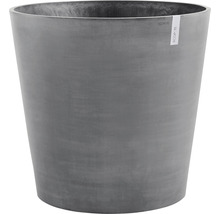 Pflanztopf Ecopots Amsterdam mit Rollen Kunststoff Ø 80 cm H 75 cm grau