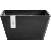 Ecopots Pflanzgefäß aus Kunststoff in quadratischer Form