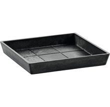 Untersetzer Ecopots Kunststoff 29,6 x 29,6 x 3 cm dunkelgrau