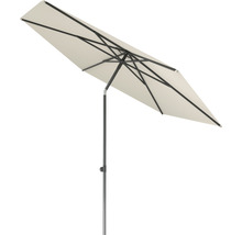 Sonnenschirm Mittelstockschirm Soluna Cessy Ø 300 cm Polyester (PES) ecru-thumb-2
