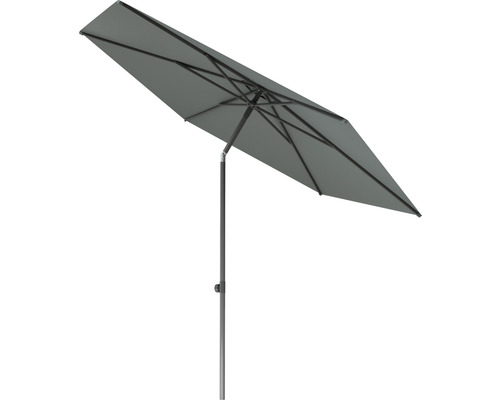 Rechteckiger Sonnenschirm mit Mittelstock für den Garten