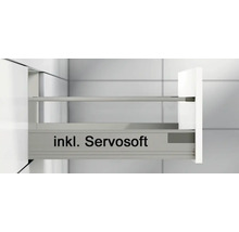 PICCANTE Küchenzeile mit Geräten PESCE 280 cm Frontfarbe weiß matt Korpusfarbe oregon-eiche montiert Variante rechts-thumb-17