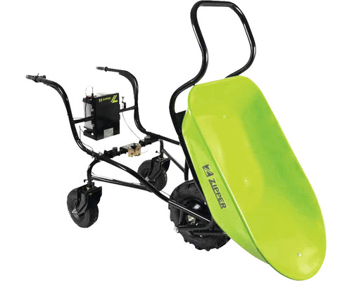 Motorisierte Schubkarre mit Mulde