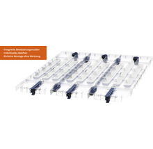 Frühbeetabdeckung GARANTIA Ergo Quadro L 80 x 80 x 5 cm transparent