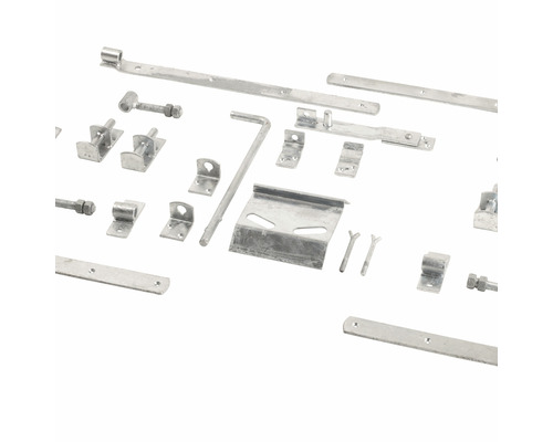 Metall Torbeschläge Set für Holztore