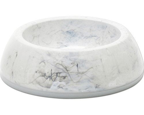 Futternapf Wassernapf Savic Delice 2 Marble rutschfest 0,6l, ca. 14 x 6 cm marmorfarben