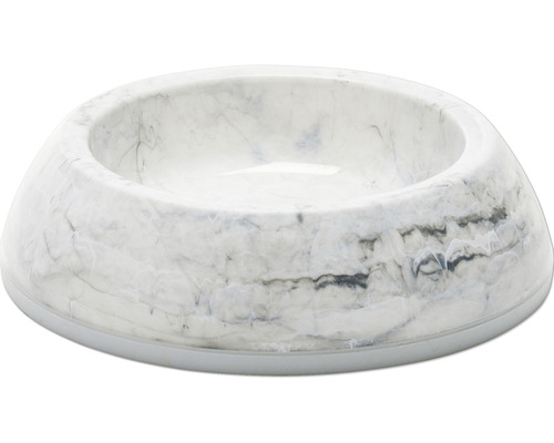 Futternapf Wassernapf Savic Delice Cat Marble rutschfest ca. 0,2l, ca. 10,5 x 4 cm marmorfarben